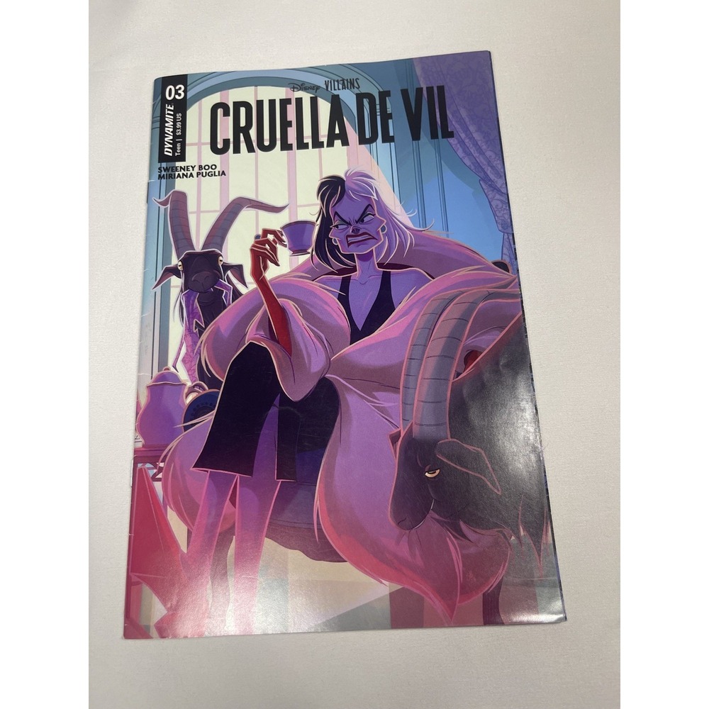 Disney Villains Cruella De Vil #3 Cover A Boo Variant